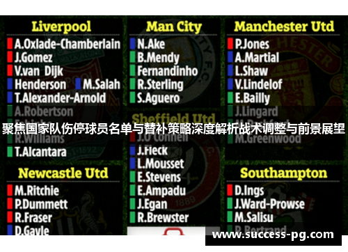 聚焦国家队伤停球员名单与替补策略深度解析战术调整与前景展望
